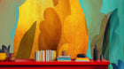 Modern Gold wallpaper for Living Room