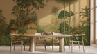 Traditional Gold wallpaper for Dining Room