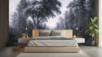 Contemporary Gray wallpaper for Bedroom