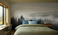 Contemporary Gray wallpaper for Bedroom