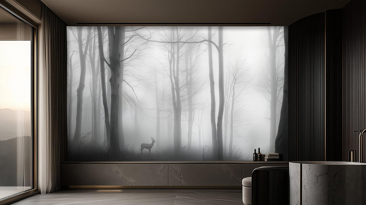 Contemporary Gray wallpaper for Bedroom
