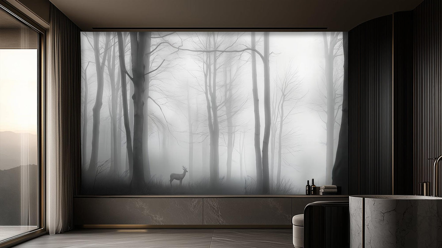 Contemporary Gray wallpaper for Bedroom