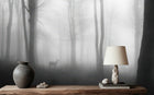 Contemporary Gray wallpaper for Bedroom