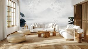Contemporary Gray wallpaper for Bedroom