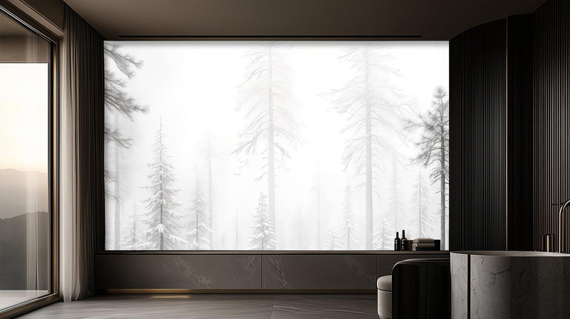 Contemporary Gray wallpaper for Bedroom