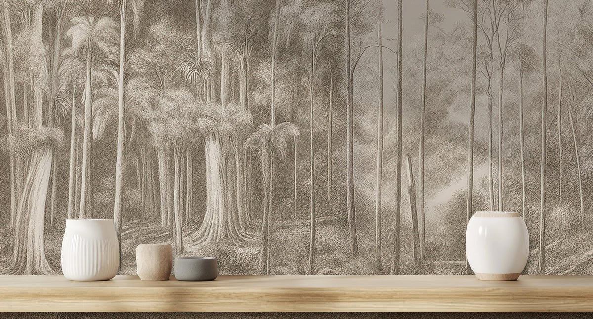 Contemporary Gray wallpaper for Bedroom