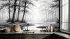 Serene Woodland Retreat Wallpaper