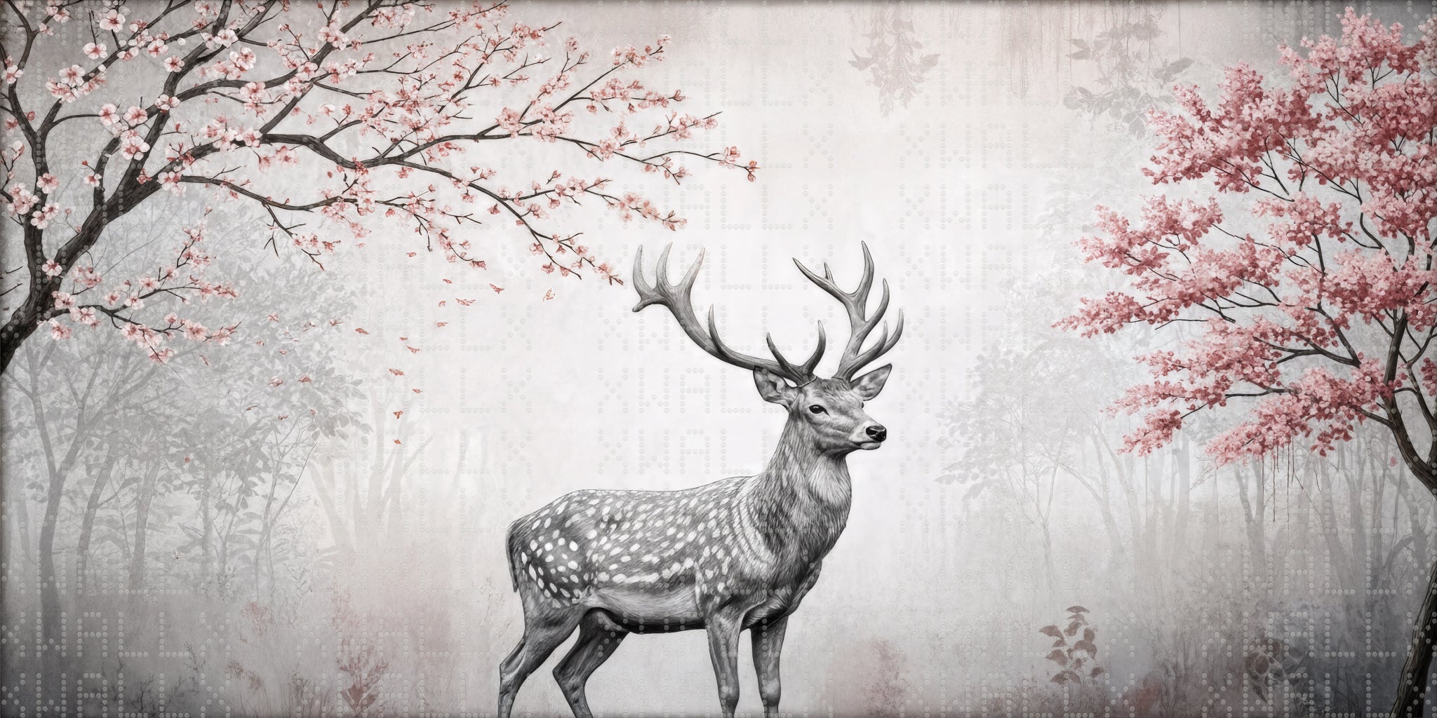 Majestic Stag Portrait Wallpaper
