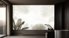 Contemporary Gray wallpaper for Living Room