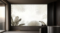 Contemporary Gray wallpaper for Living Room