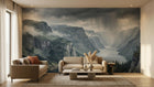 Nature Landscape Mountain wallpaper mural for a living room feature wall