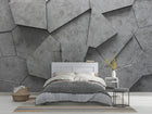 Industrial Gray wallpaper for Living Room