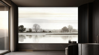 Minimalist Gray wallpaper for Bedroom