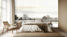 Minimalist Gray wallpaper for Bedroom