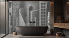 Modern Gray wallpaper for Bathroom