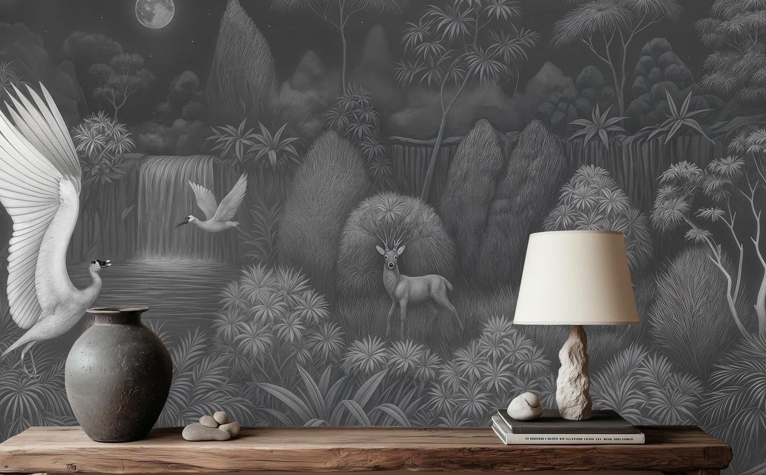 Modern Gray wallpaper for Bedroom
