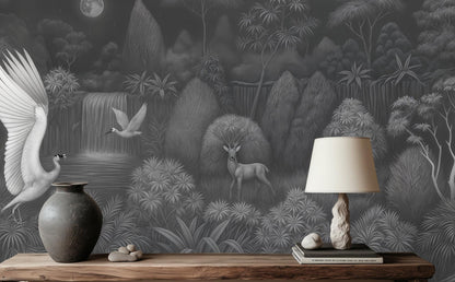 Modern Gray wallpaper for Bedroom