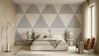 Modern Gray wallpaper for Bedroom