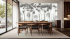 Modern Gray wallpaper for Dining Room