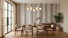 Modern Gray wallpaper for Dining Room