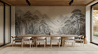Modern Gray wallpaper for Dining Room
