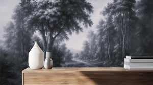 Modern Gray wallpaper for Living Room