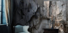 Modern Gray wallpaper for Living Room