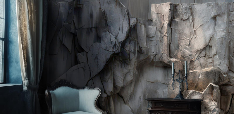 Modern Gray wallpaper for Living Room