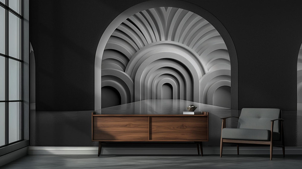 Modern Gray wallpaper for Living Room