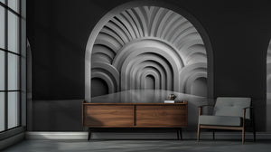 Modern Gray wallpaper for Living Room