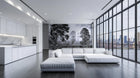 Modern Gray wallpaper for Living Room