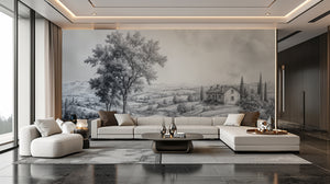 Rustic Gray wallpaper for Living Room