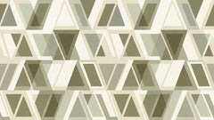 Geometric Sage Triangle Wallpaper