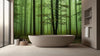 Lush Green Forest Wallpaper