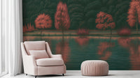 Contemporary dark wallpaper for Bedroom