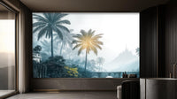 Contemporary Green wallpaper for Bedroom
