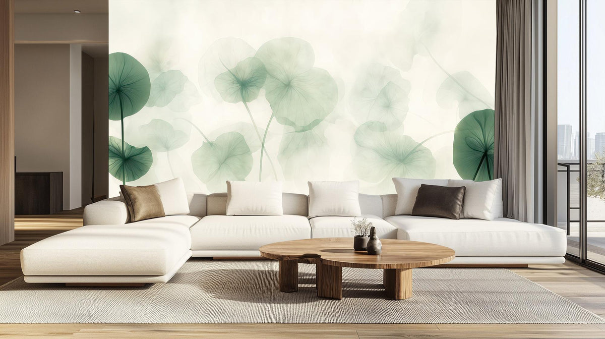 Contemporary Green wallpaper for Bedroom