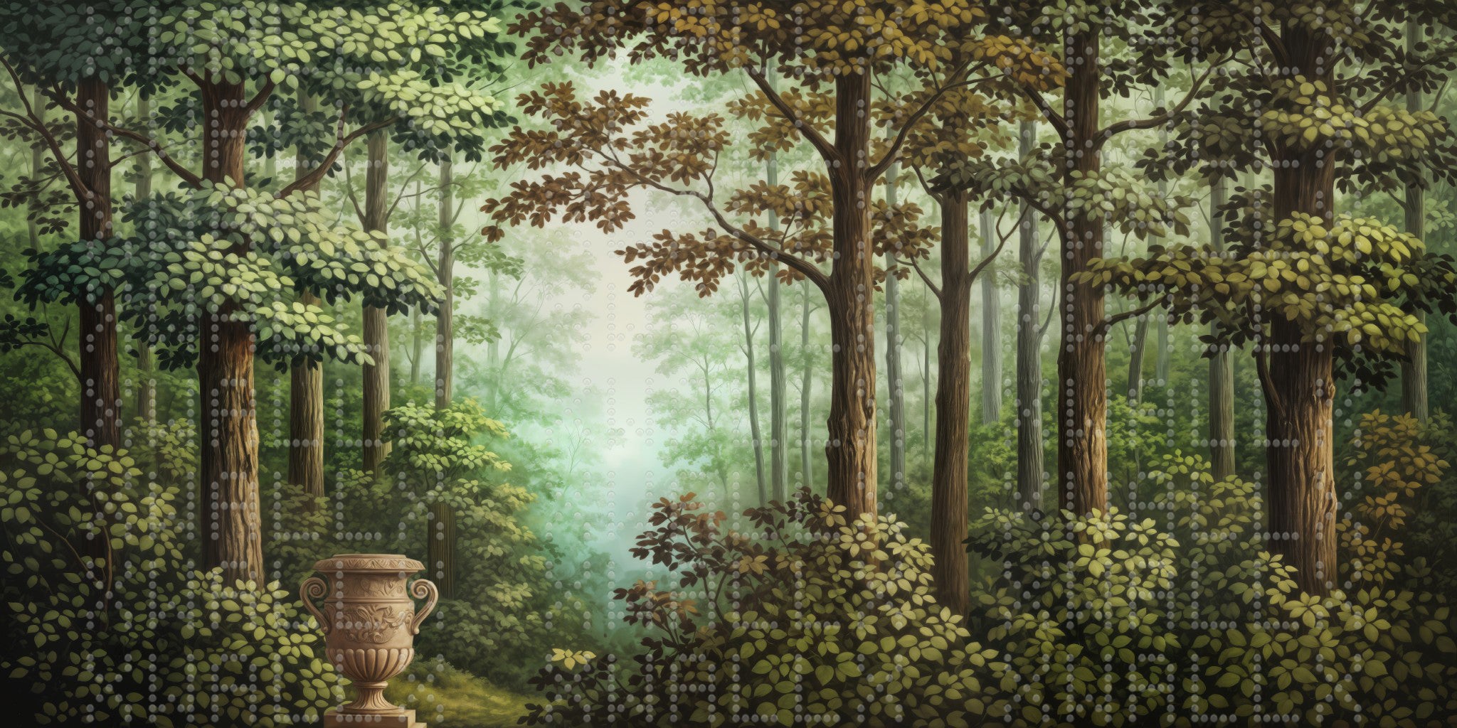 Serene Forest Glade Wallpaper