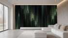 Modern Green wallpaper for Living Room