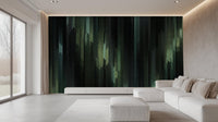 Modern Green wallpaper for Living Room