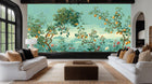Modern Green wallpaper for Living Room