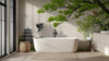 Lush Oriental Garden Wallpaper