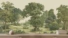 Vintage Green wallpaper for Bedroom