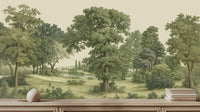 Vintage Green wallpaper for Bedroom