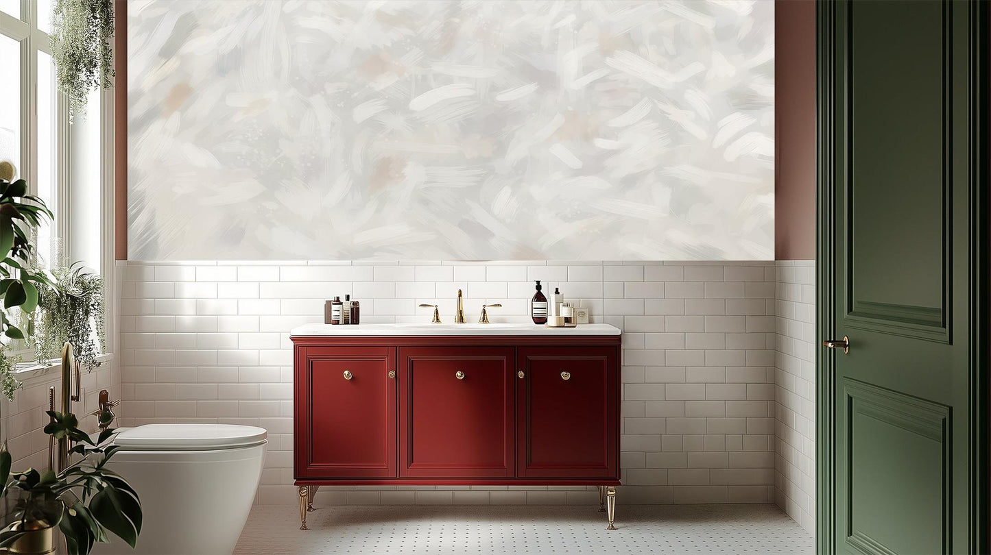 Abstract Light wallpaper for Bathroom
