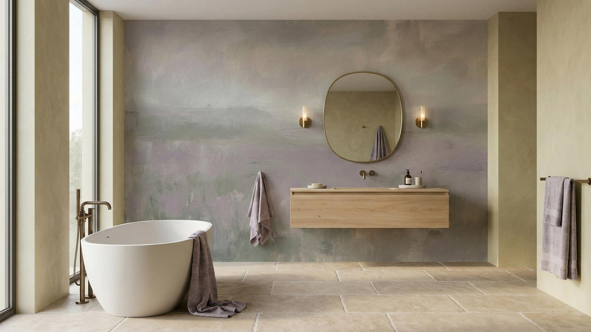 Contemporary Light wallpaper for Bathroom
