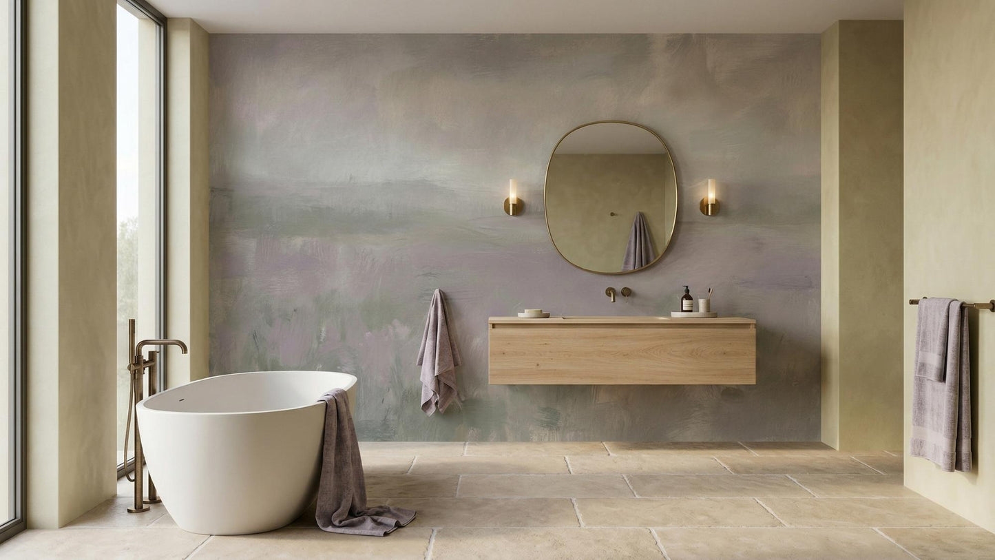Contemporary Light wallpaper for Bathroom