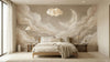 Serene Moonlit Cloudscape Wallpaper