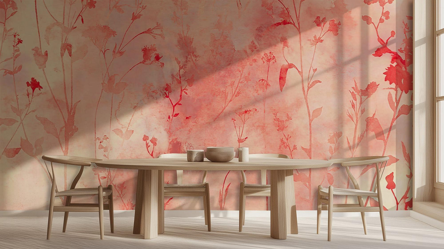 Contemporary Light wallpaper for Dining Room