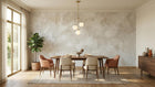 Contemporary Light wallpaper for Dining Room